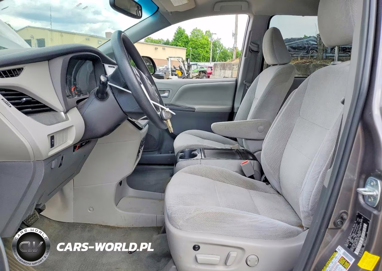 2015 Toyota Sienna Le VIN:5TDJK3DCXFS127171 - 7