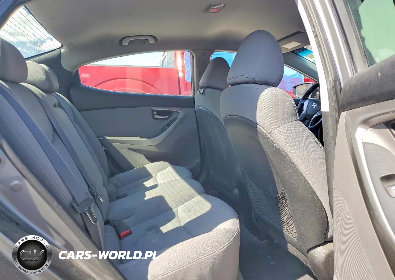 2012 Hyundai Elantra Gls VIN:5NPDH4AE8CH127615 - 10