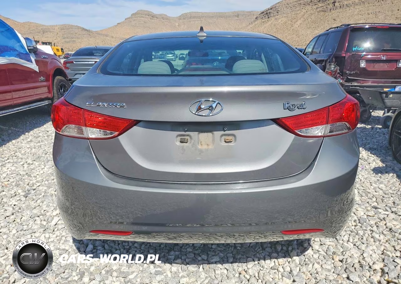 2012 Hyundai Elantra Gls VIN:5NPDH4AE8CH127615 - 6