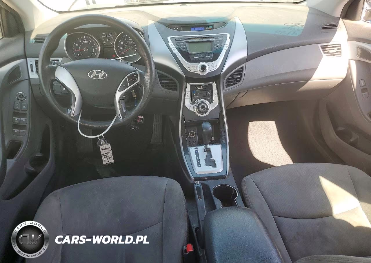 2012 Hyundai Elantra Gls VIN:5NPDH4AE8CH127615 - 8