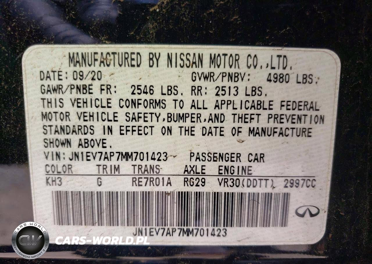 2021 Infiniti Q50 Pure VIN:JN1EV7AP7MM701423 - 12