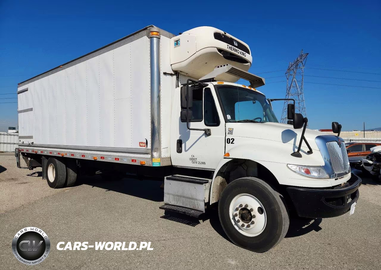 2016 International 4300 Refrigerated Box Truck VIN:1HTMMMML5GH375432 - 4