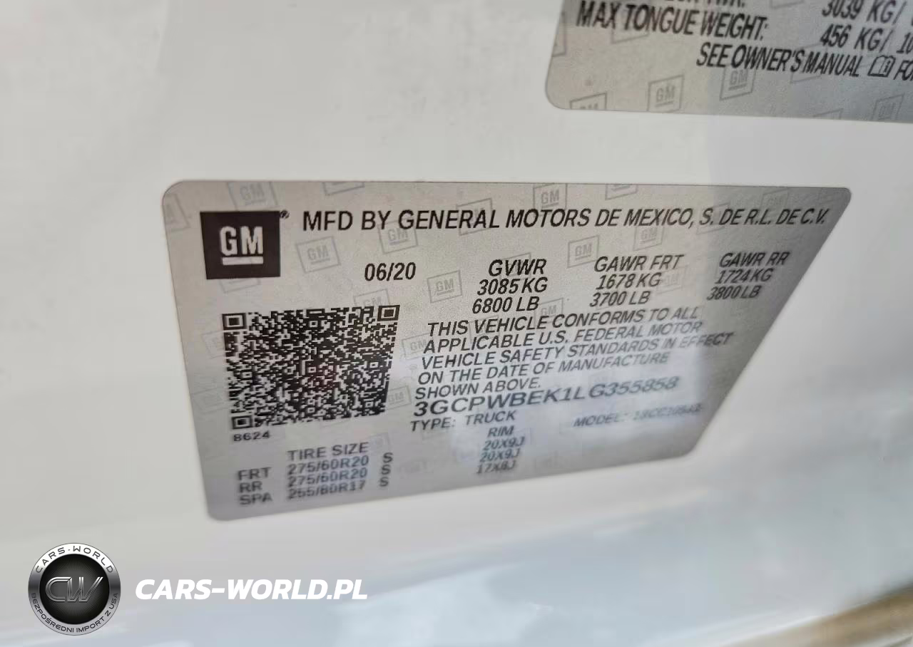 2020 Chevrolet Silverado C1500 Custom VIN:3GCPWBEK1LG355858 - 12