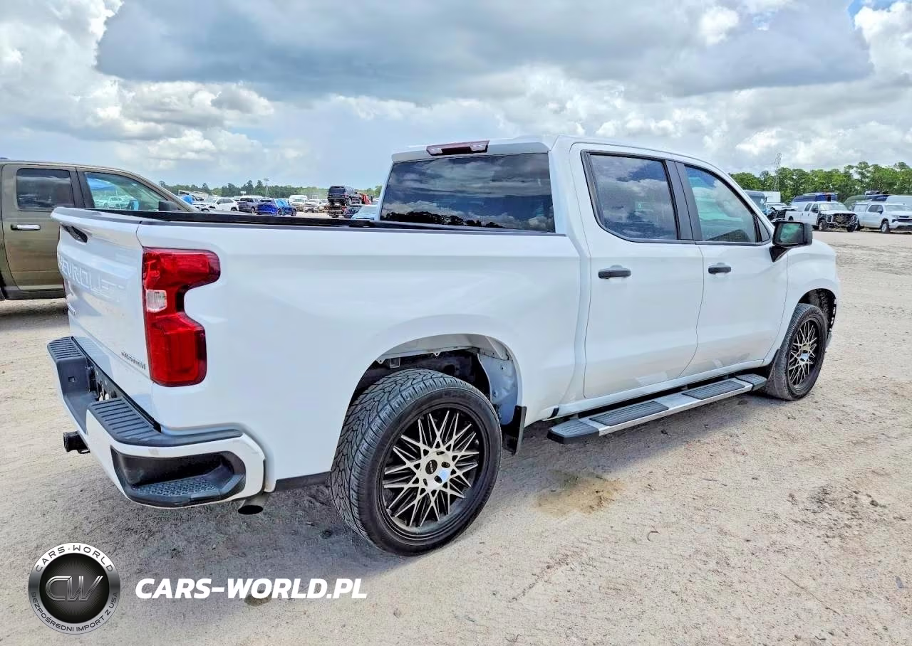 2020 Chevrolet Silverado C1500 Custom VIN:3GCPWBEK1LG355858 - 3
