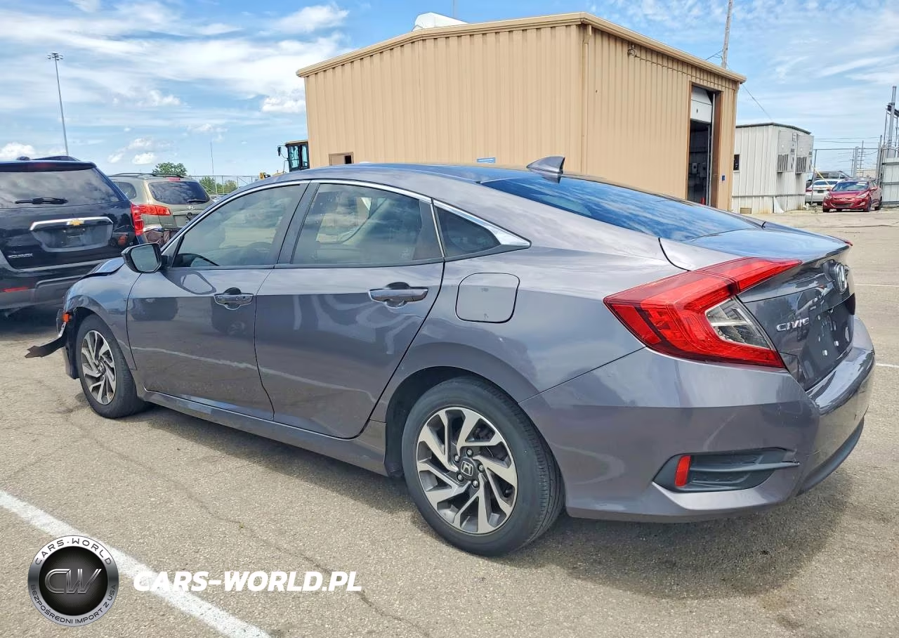 2018 Honda Civic Ex VIN:19XFC2F71JE035821 - 2