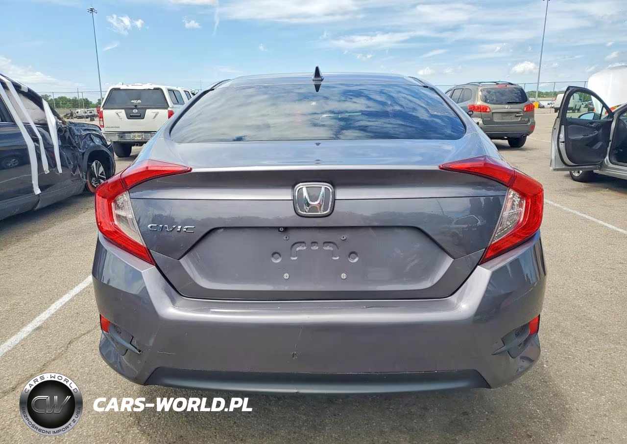 2018 Honda Civic Ex VIN:19XFC2F71JE035821 - 6