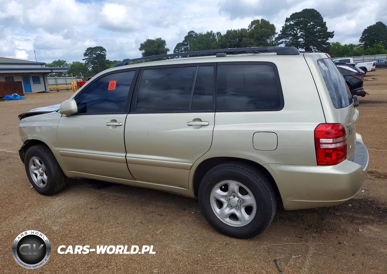 2003 Toyota Highlander Limited VIN:JTEGF21A330087571 - 2