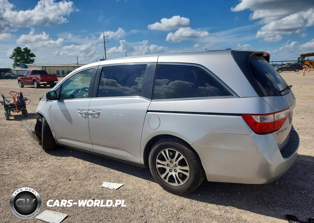 2012 Honda Odyssey Exl VIN:5FNRL5H60CB076912 - 2
