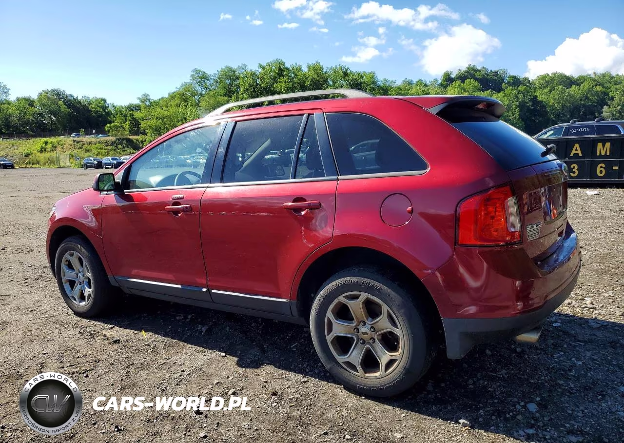 2013 Ford Edge Sel VIN:2FMDK4JC0DBB99580 - 2