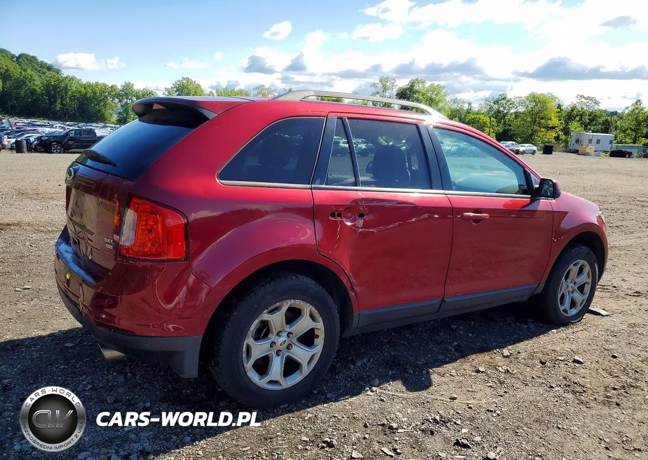 2013 Ford Edge Sel VIN:2FMDK4JC0DBB99580 - 3