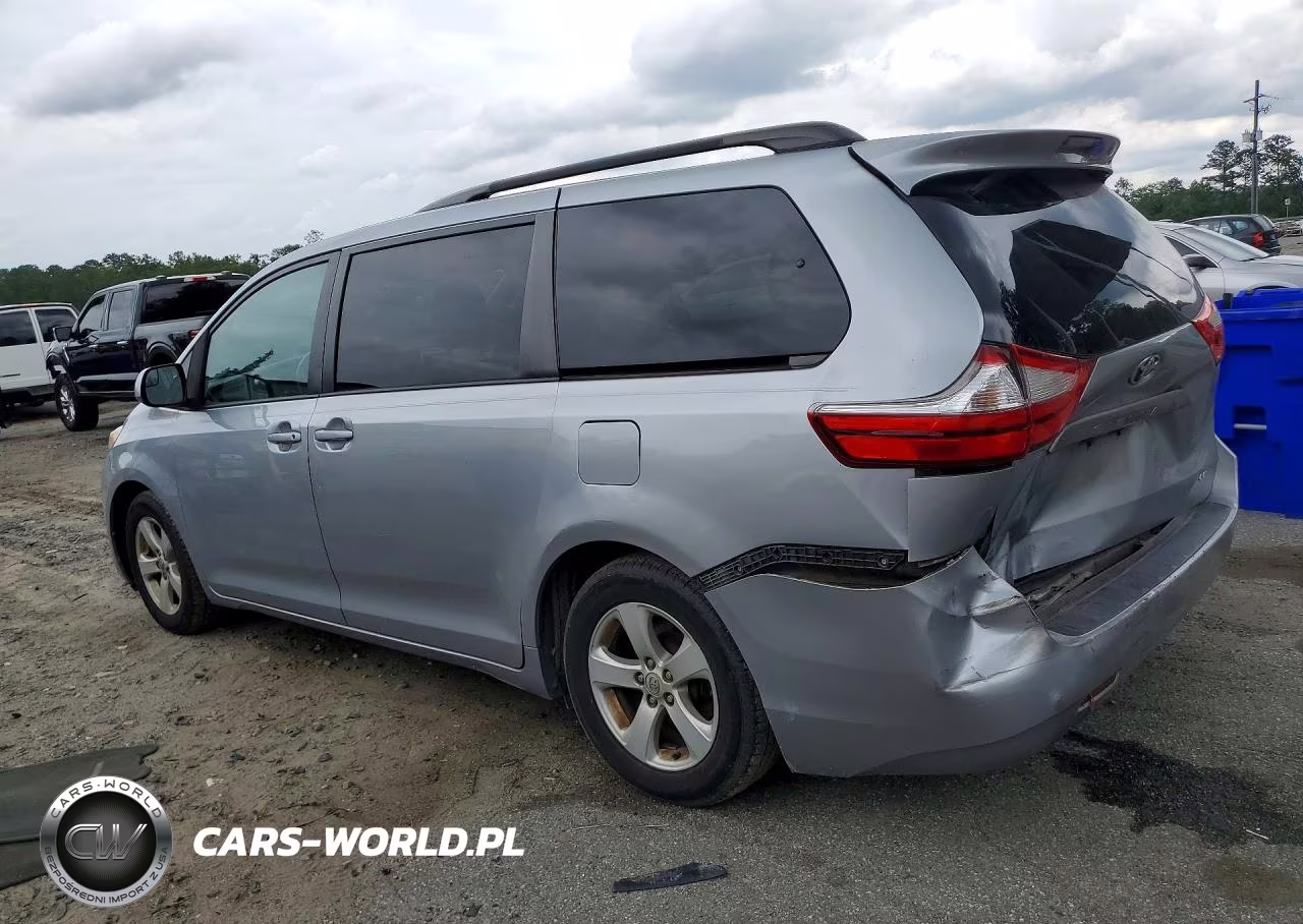 2015 Toyota Sienna Le VIN:5TDKK3DC6FS612461 - 2