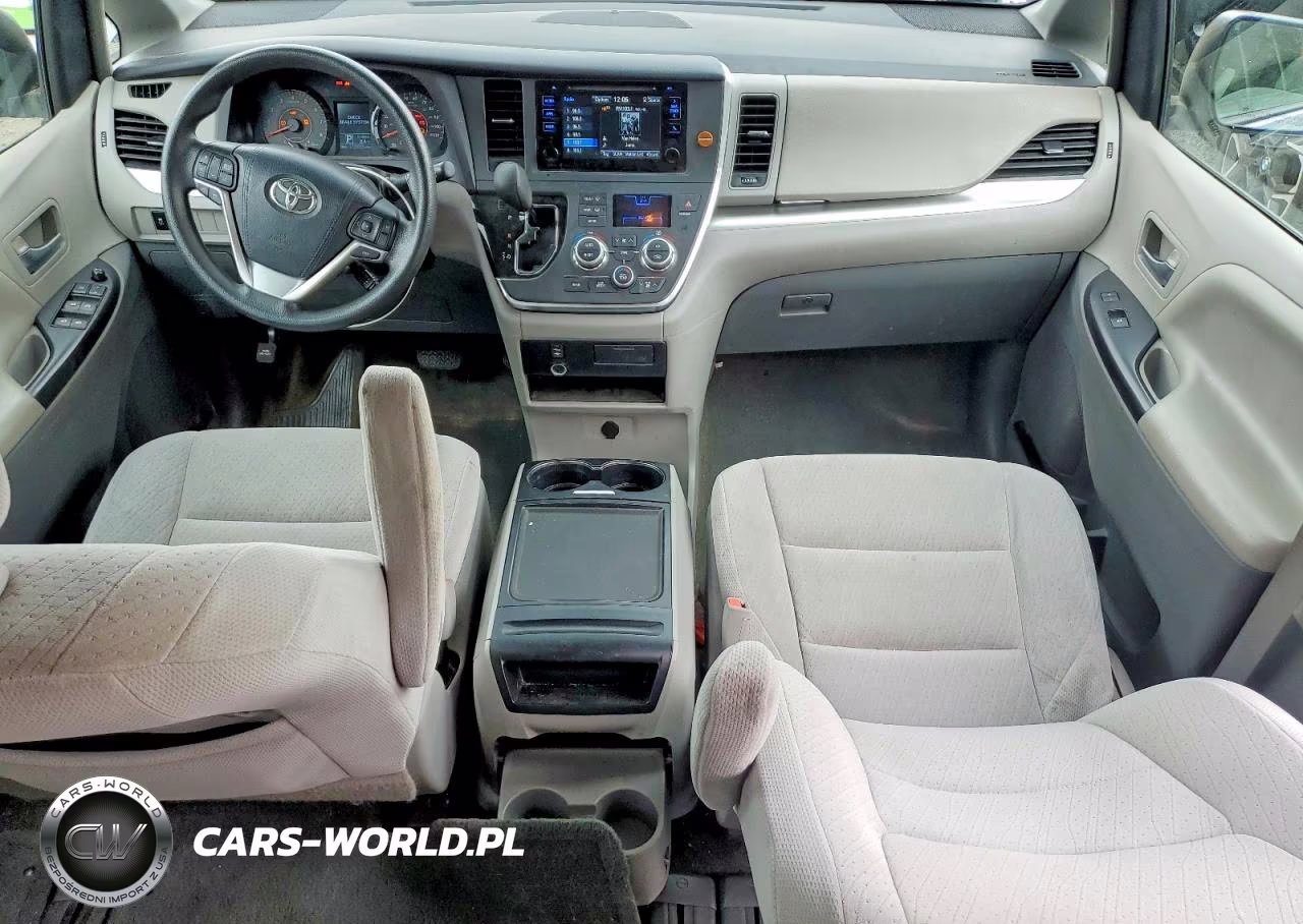 2015 Toyota Sienna Le VIN:5TDKK3DC6FS612461 - 8