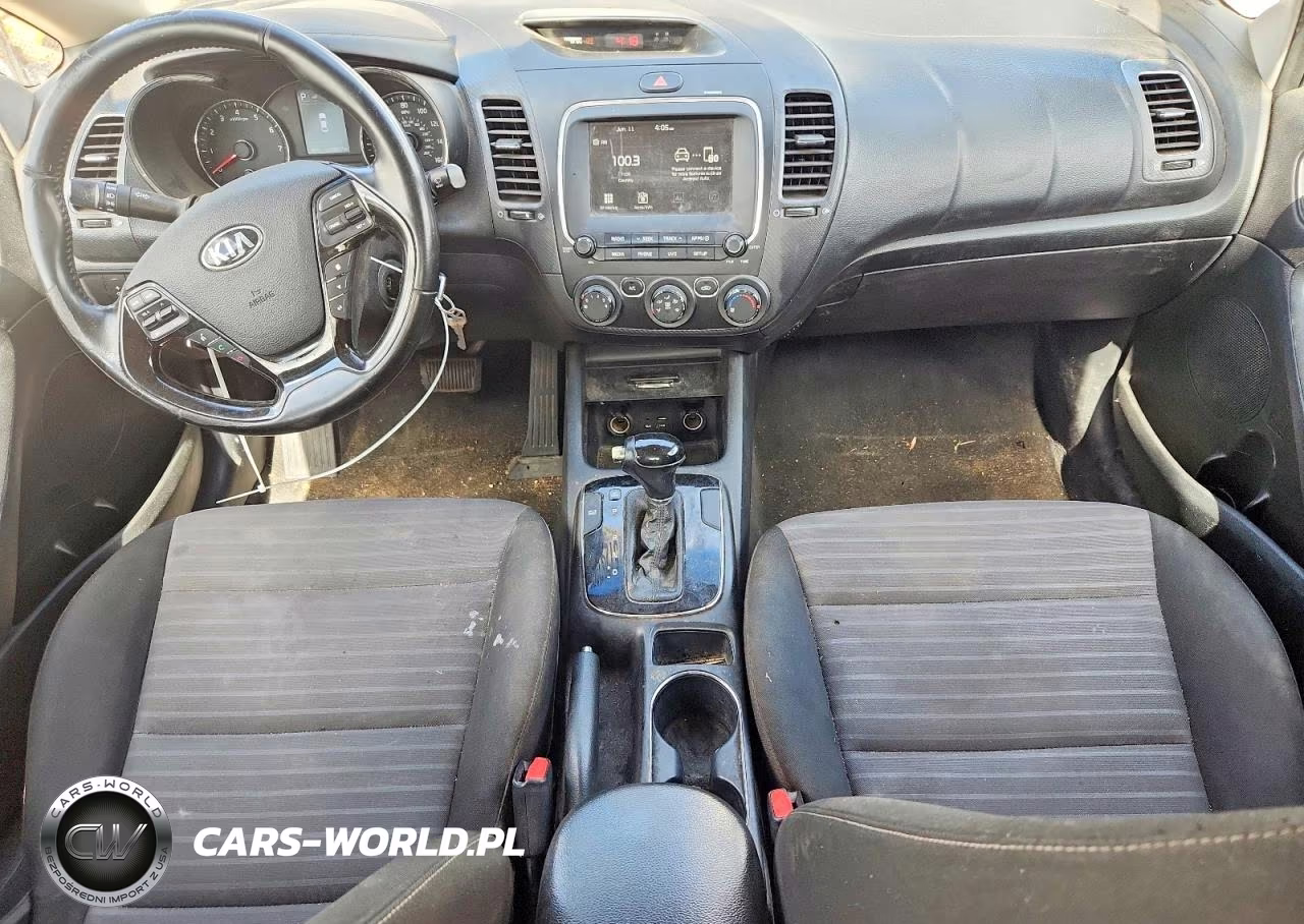 2017 Kia Forte S VIN:3KPFL4A71HE011306 - 8