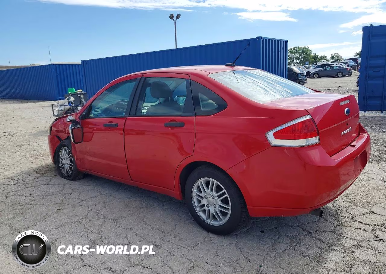2008 Ford Focus Se VIN:1FAHP35N58W196861 - 2