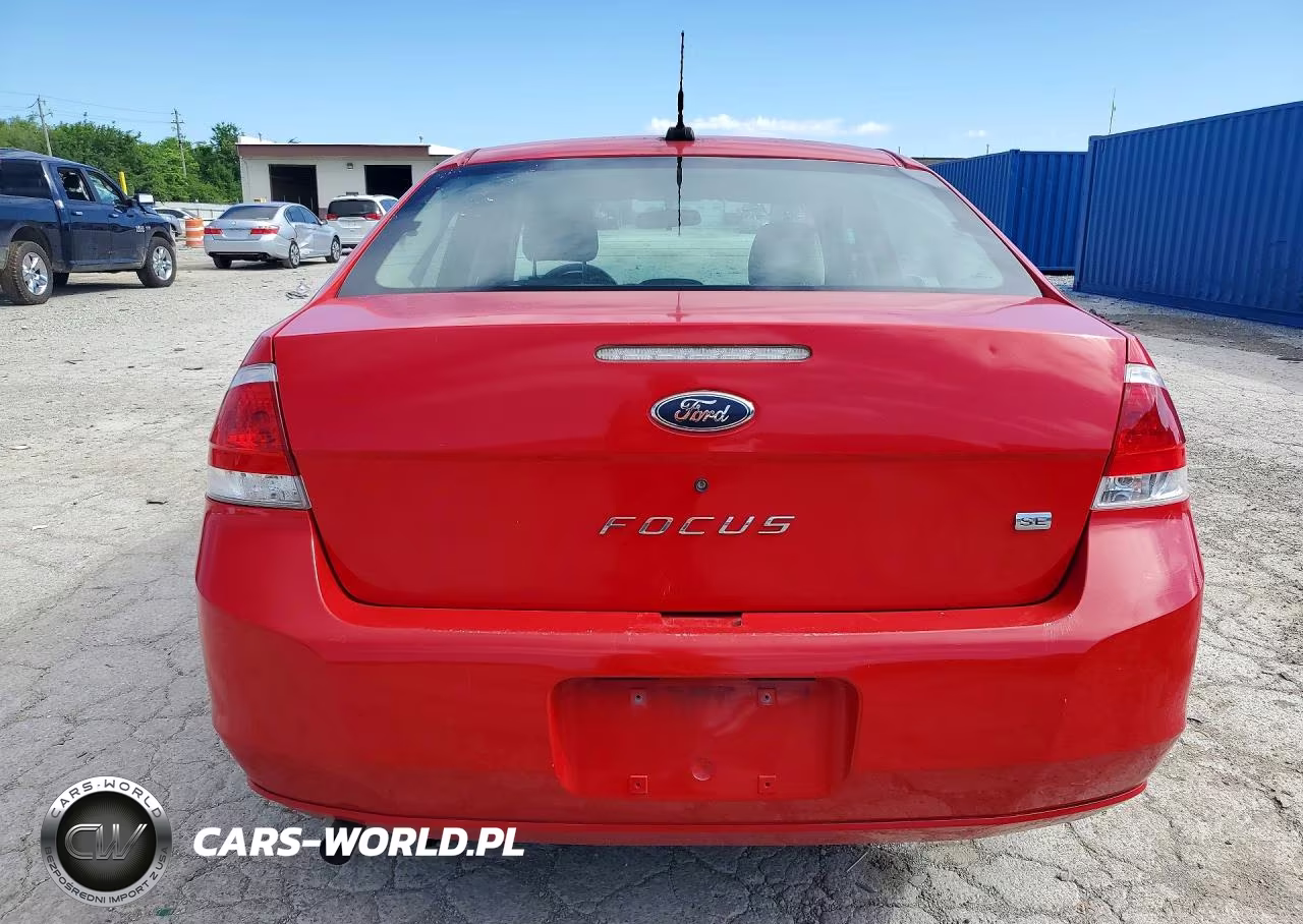 2008 Ford Focus Se VIN:1FAHP35N58W196861 - 6