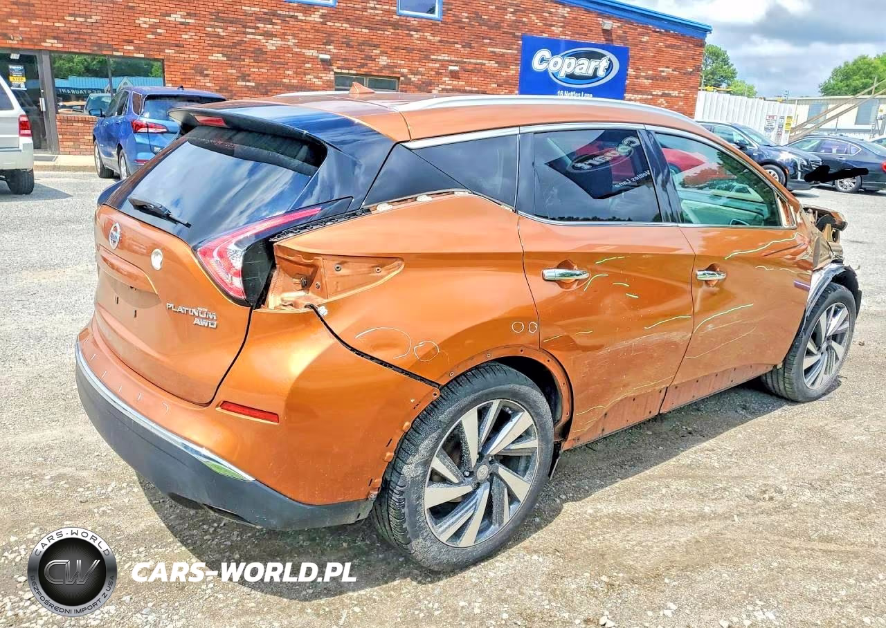 2015 Nissan Murano Platinum VIN:5N1AZ2MH2FN262115 - 3