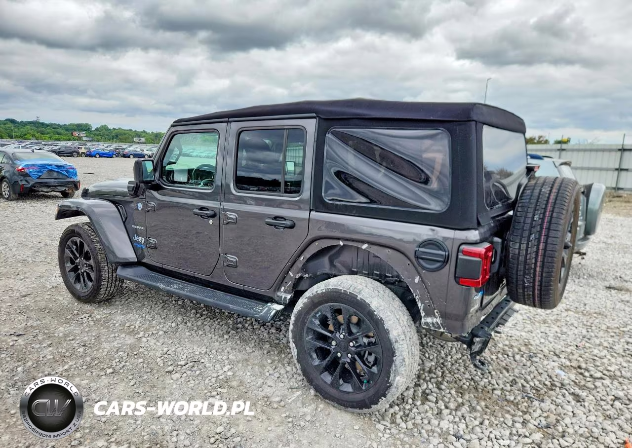 2021 Jeep Wrangler Unlimited Sahara 4Xe VIN:1C4JJXP67MW813729 - 2