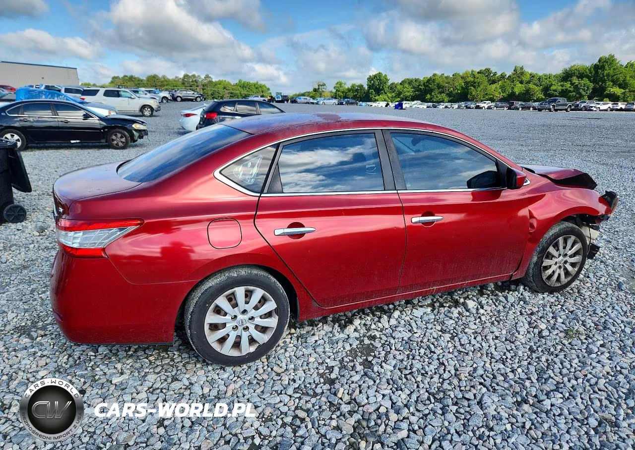 2014 Nissan Sentra Sv VIN:3N1AB7AP8EY257930 - 3