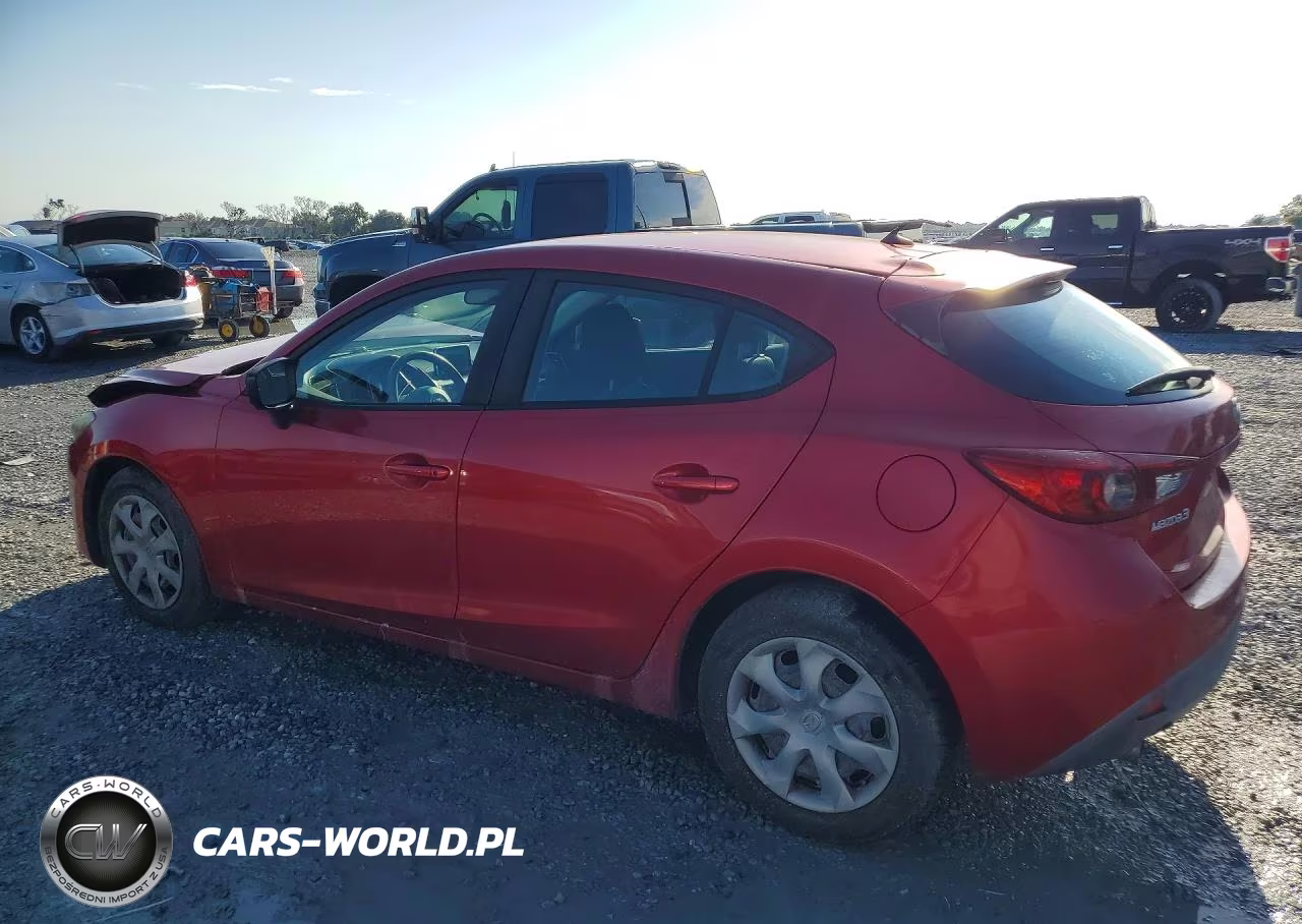 2015 Mazda 3 Sport VIN:JM1BM1K70F1224322 - 2