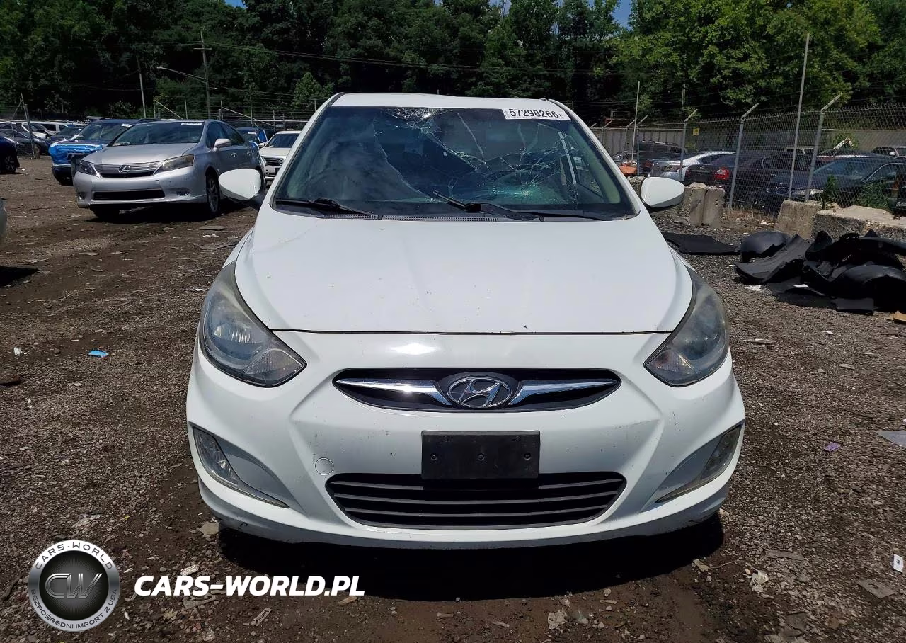 2012 Hyundai Accent Gls VIN:KMHCU4AEXCU061013 - 5