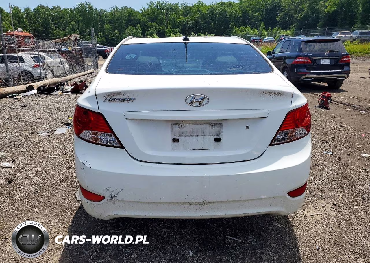2012 Hyundai Accent Gls VIN:KMHCU4AEXCU061013 - 6