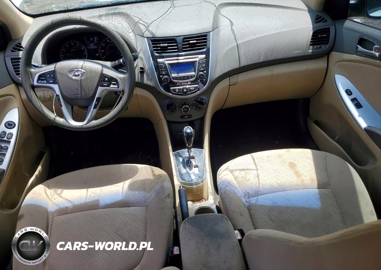 2012 Hyundai Accent Gls VIN:KMHCU4AEXCU061013 - 8