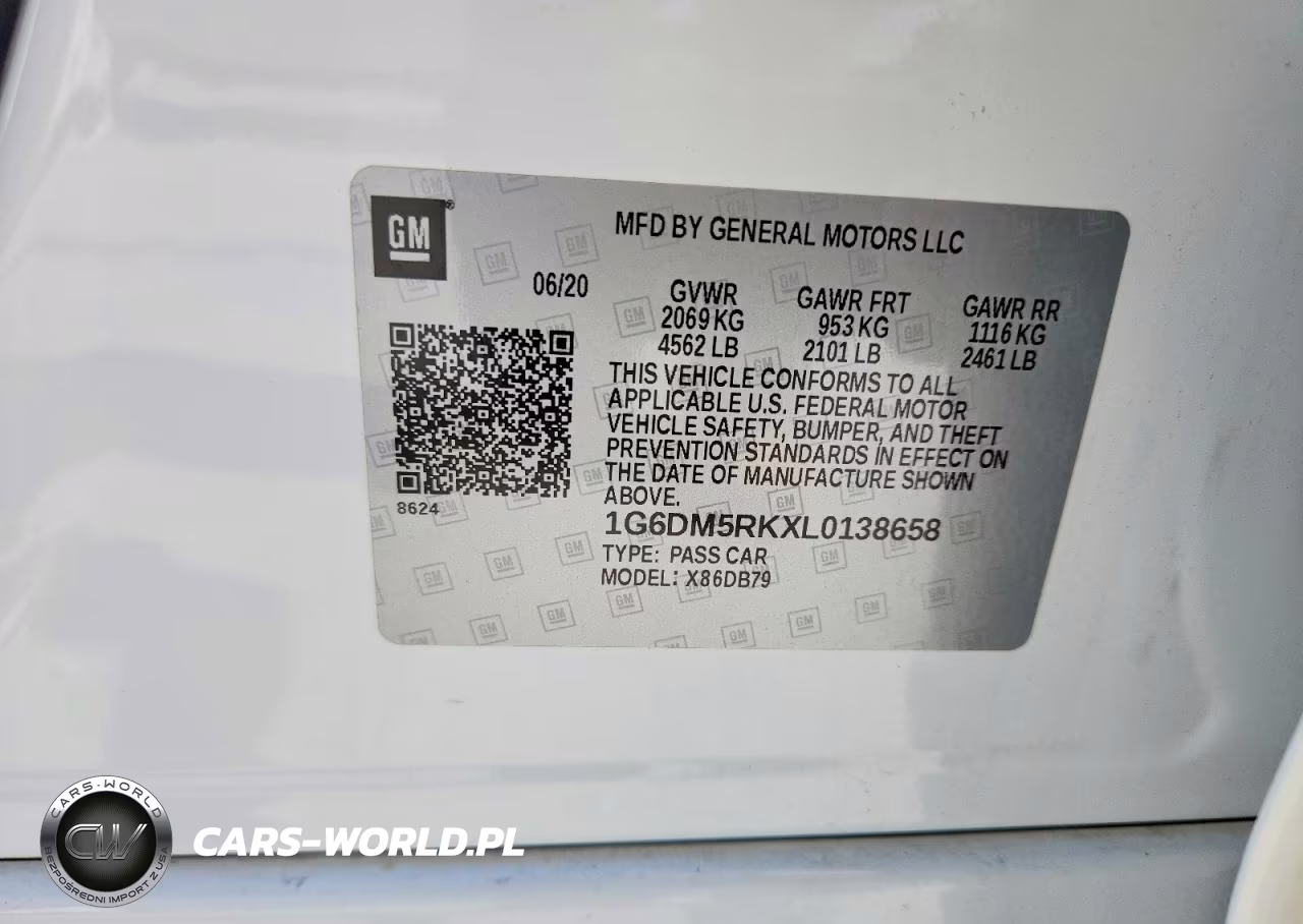 2020 Cadillac Ct5 Luxury VIN:1G6DM5RKXL0138658 - 13