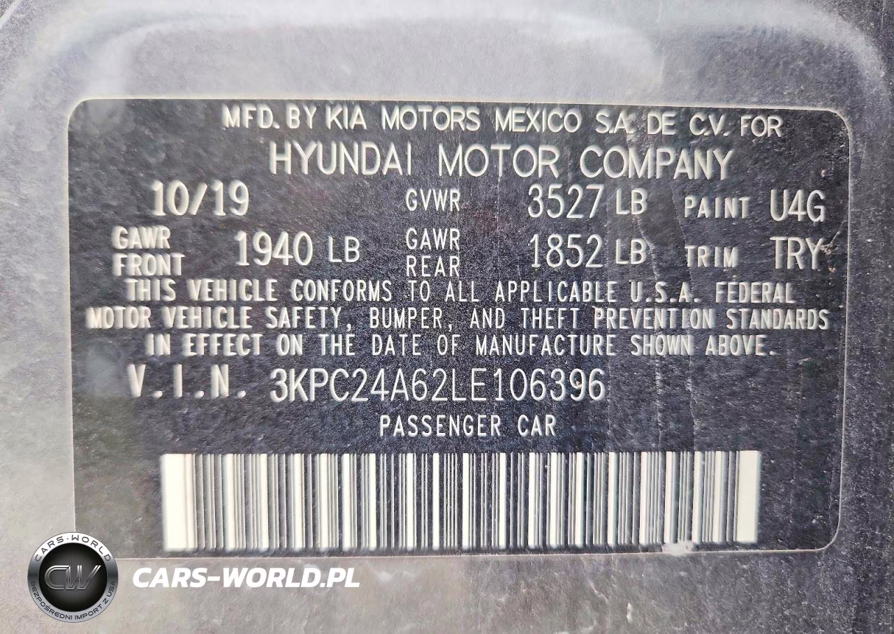 2020 Hyundai Accent Se VIN:3KPC24A62LE106396 - 12