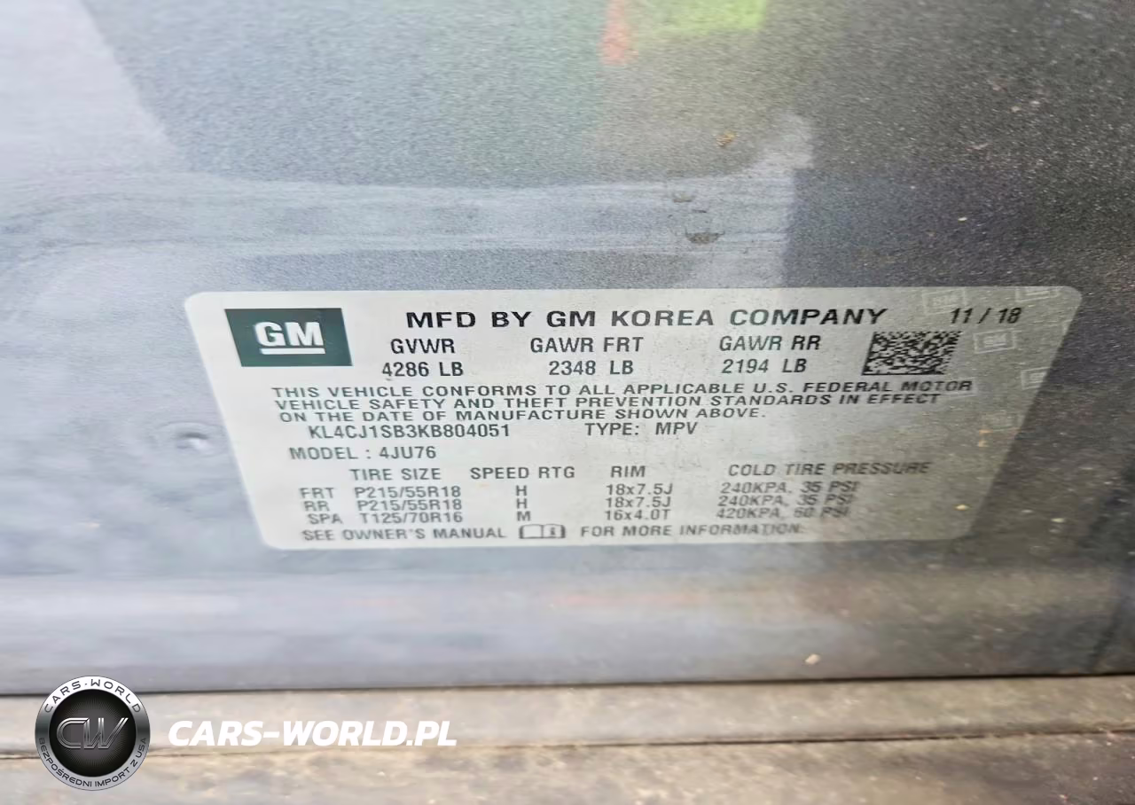 2019 Buick Encore Sport Touring VIN:KL4CJ1SB3KB804051 - 12