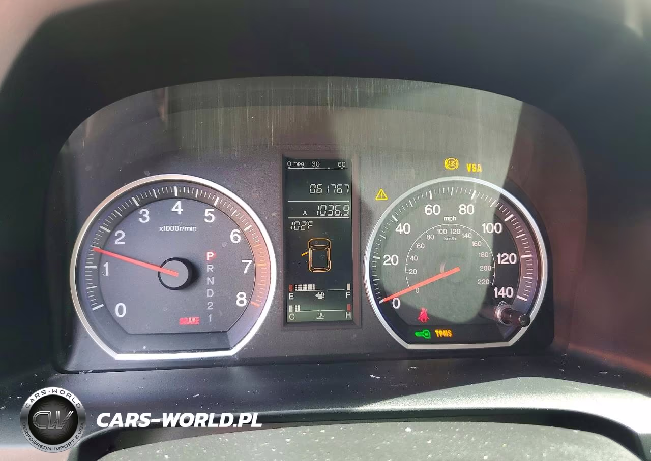 2009 Honda Cr-V Exl VIN:JHLRE38749C009035 - 9