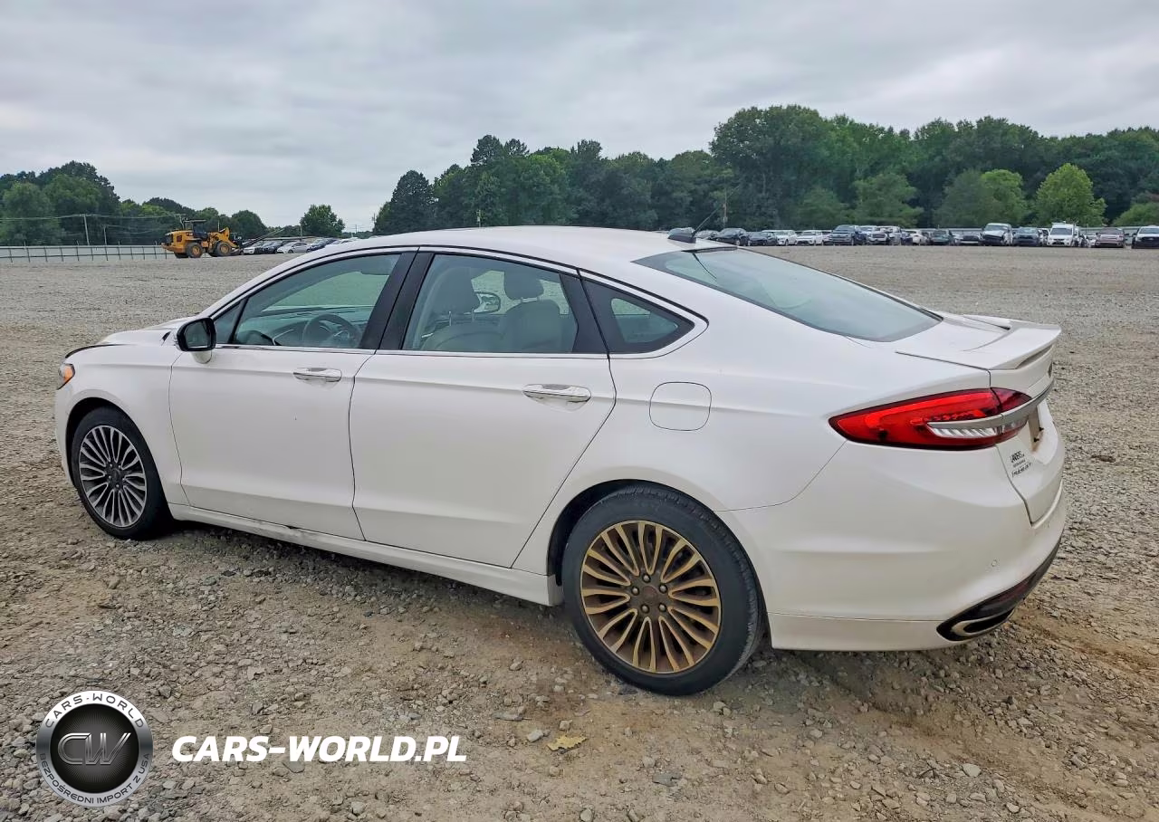 2017 Ford Fusion Titanium VIN:3FA6P0K93HR270181 - 2