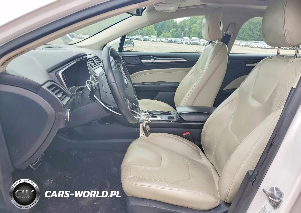 2017 Ford Fusion Titanium VIN:3FA6P0K93HR270181 - 7