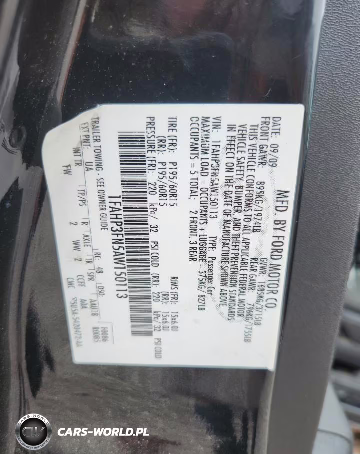 2010 Ford Focus VIN:1FAHP3FN5AW150113 - 12