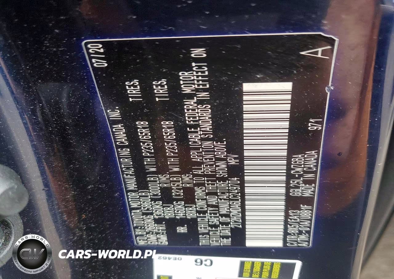 2020 Lexus Rx 350 VIN:2T2HZMDA6LC249704 - 14