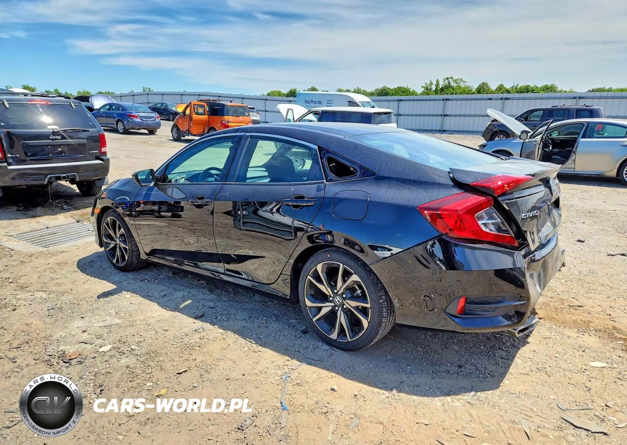 2021 Honda Civic Sport VIN:2HGFC2F83MH555909 - 2