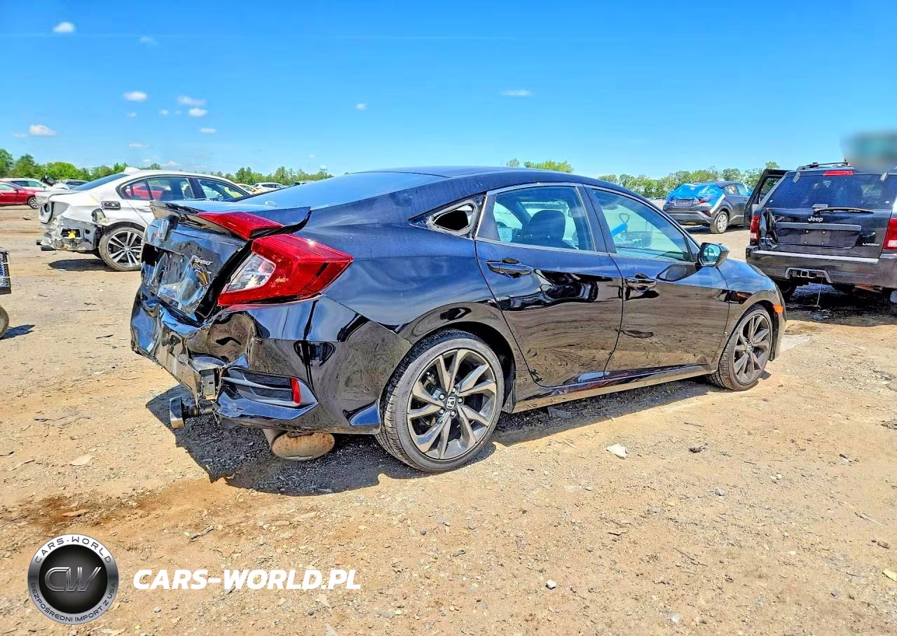 2021 Honda Civic Sport VIN:2HGFC2F83MH555909 - 3