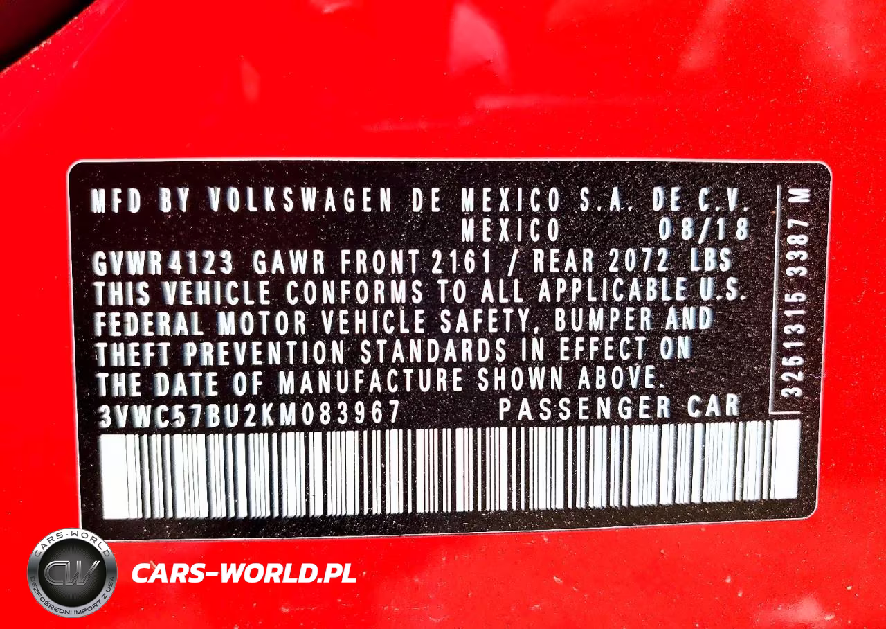 2019 Volkswagen Jetta VIN:3VWC57BU2KM083967 - 13