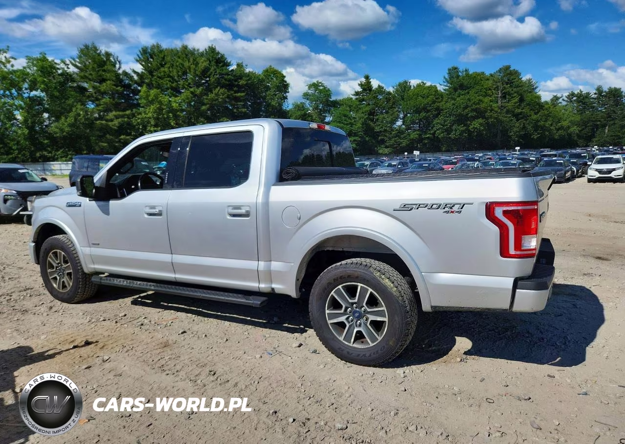 2016 Ford F150 Supercrew VIN:1FTEW1EG7GFC48558 - 2