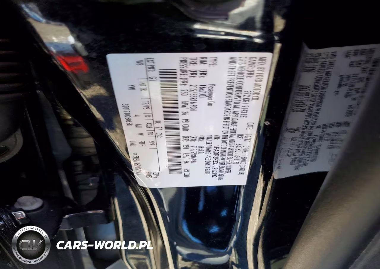 2018 Ford Focus Se VIN:1FADP3F23JL212792 - 12