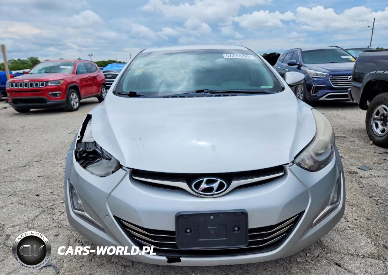 2015 Hyundai Elantra Sport VIN:KMHDH4AH2FU342519 - 5