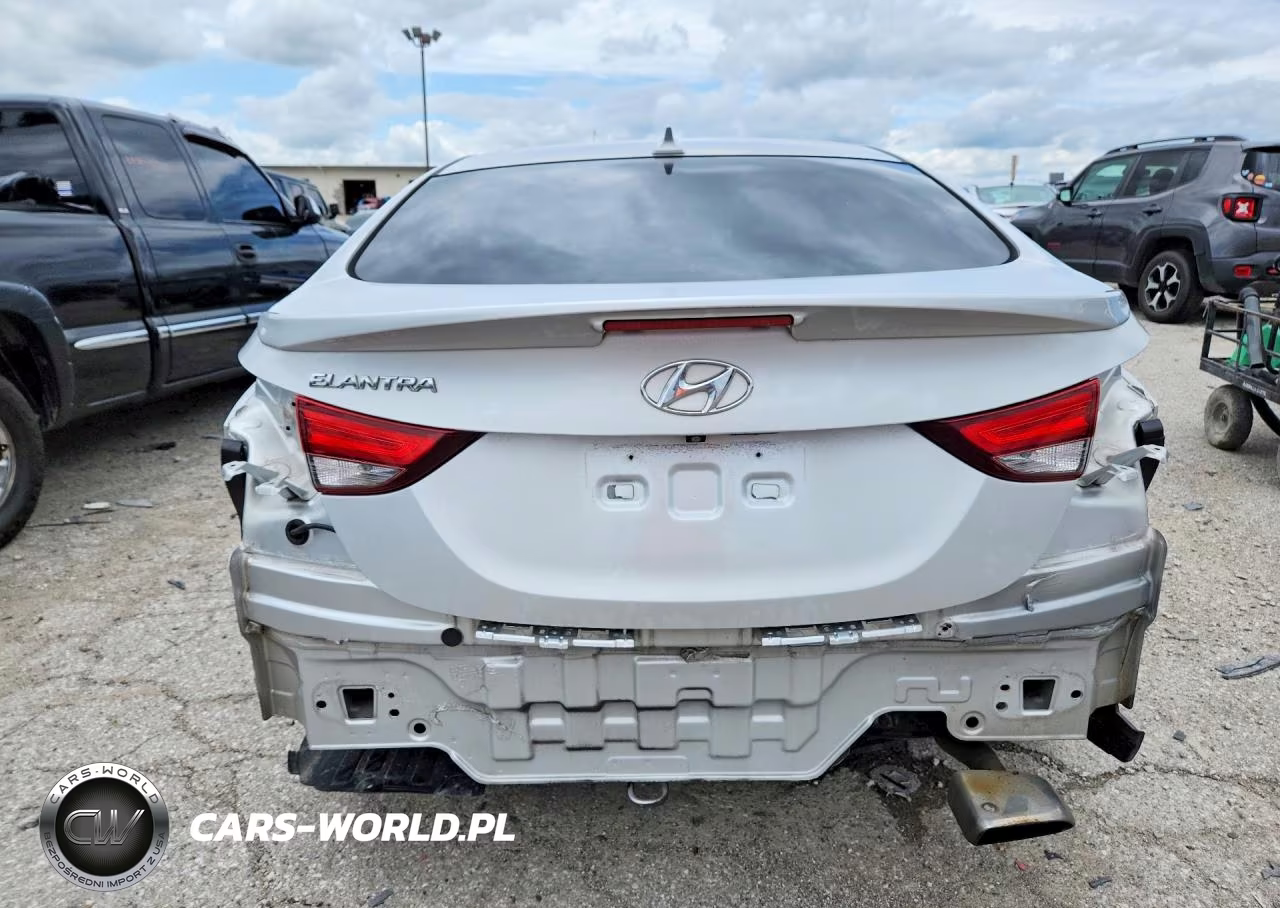 2015 Hyundai Elantra Sport VIN:KMHDH4AH2FU342519 - 6