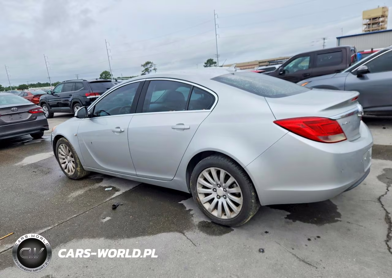 2011 Buick Regal Cxl VIN:W04GU5GC9B1017421 - 2
