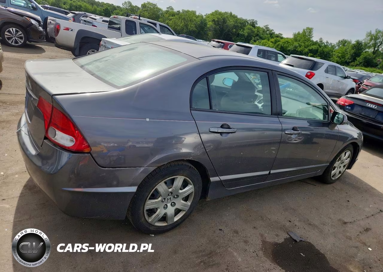 2010 Honda Civic Lx VIN:2HGFA1F52AH326414 - 3