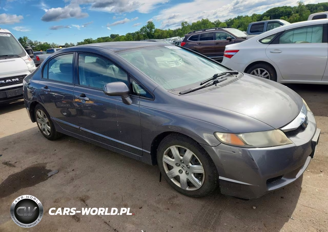 2010 Honda Civic Lx VIN:2HGFA1F52AH326414 - 4