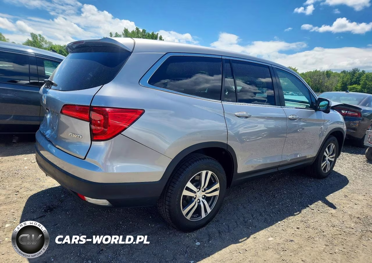 2018 Honda Pilot Exl VIN:5FNYF6H59JB058289 - 3