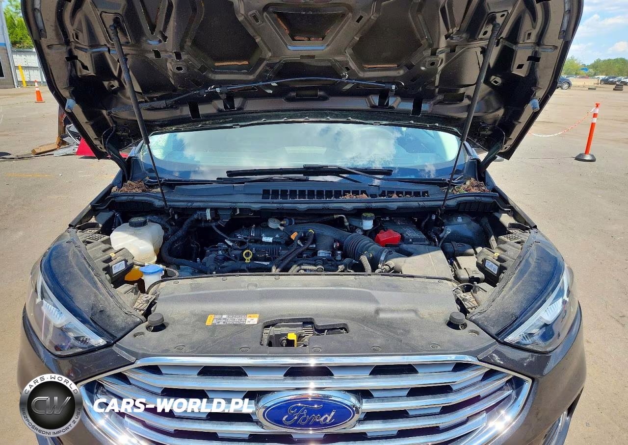 2020 Ford Edge Sel VIN:2FMPK4J97LBA66055 - 12