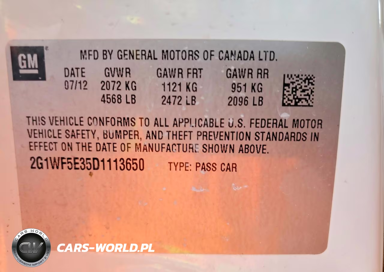 2013 Chevrolet Impala Ls VIN:2G1WF5E35D1113650 - 12