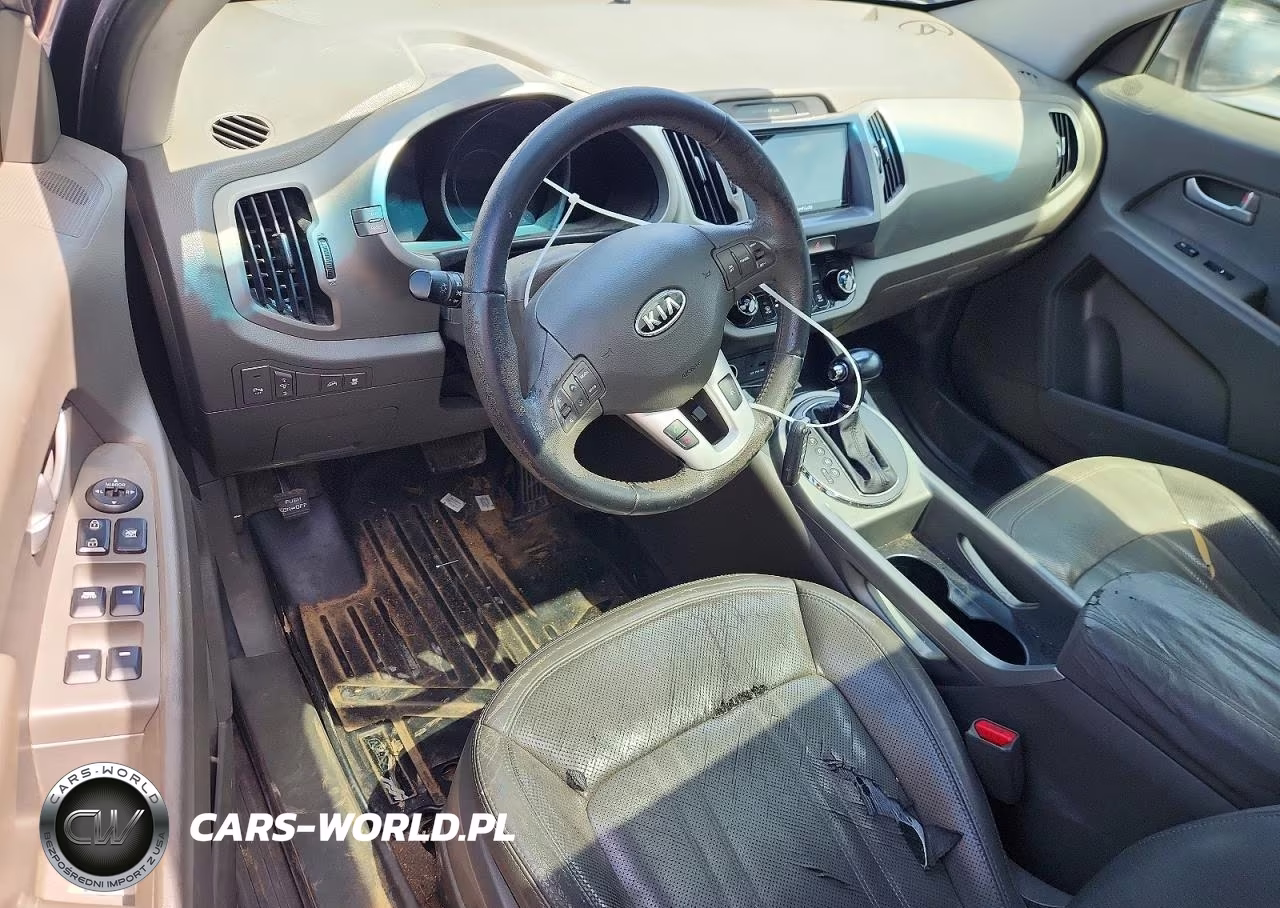 2012 Kia Sportage Ex VIN:KNDPC3A27C7222635 - 8