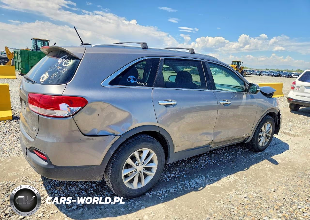 2017 Kia Sorento Lx V6 VIN:5XYPGDA51HG229336 - 3