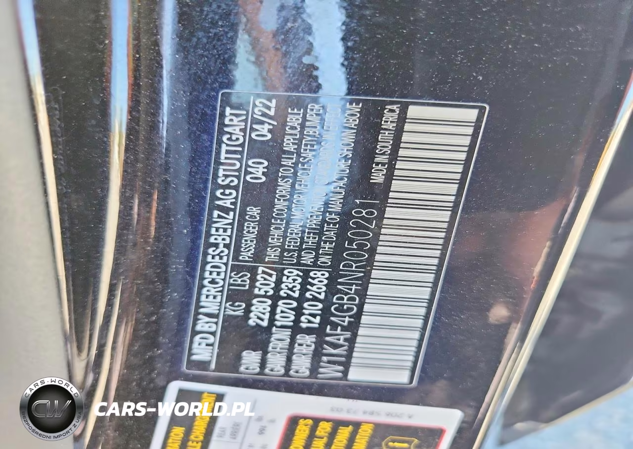 2022 Mercedes-Benz C 300 VIN:W1KAF4GB4NR050281 - 12